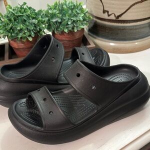 Platform Crocs size 7 Worn one time